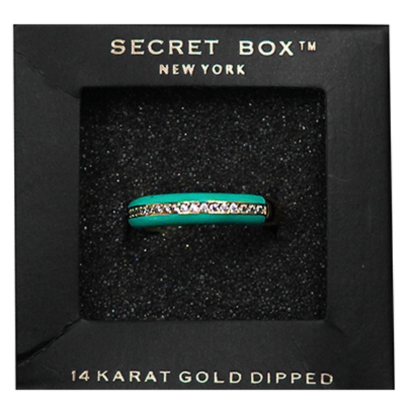Crystal Enamel Ring - Picture 1 of 1
